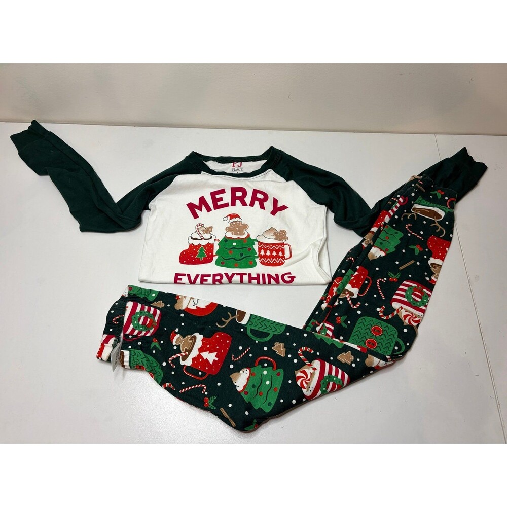 Girls Merry Christmas Pajamas